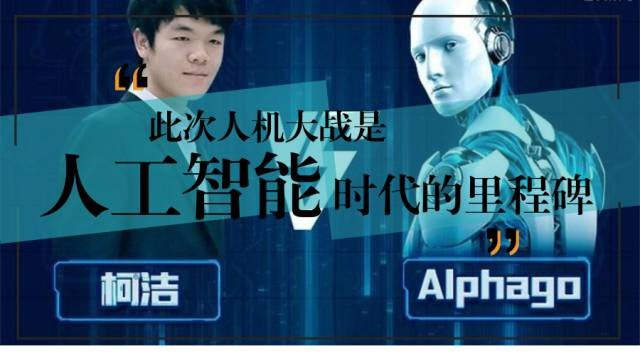 “人機大戰 ”棋王柯潔三戰三敗，AlphaGo此次的勝利是人工智能發展的里程碑事件